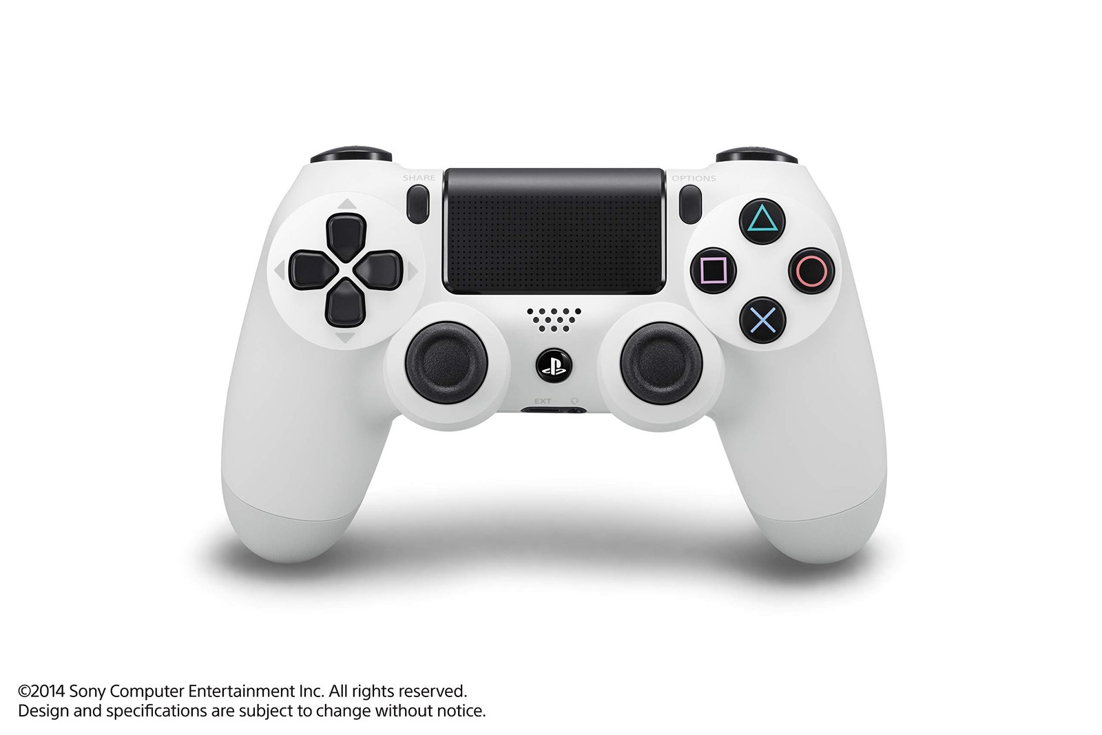SONY Playstation 4 (PS4) DualShock 4 Wireless Controller - Glacier White